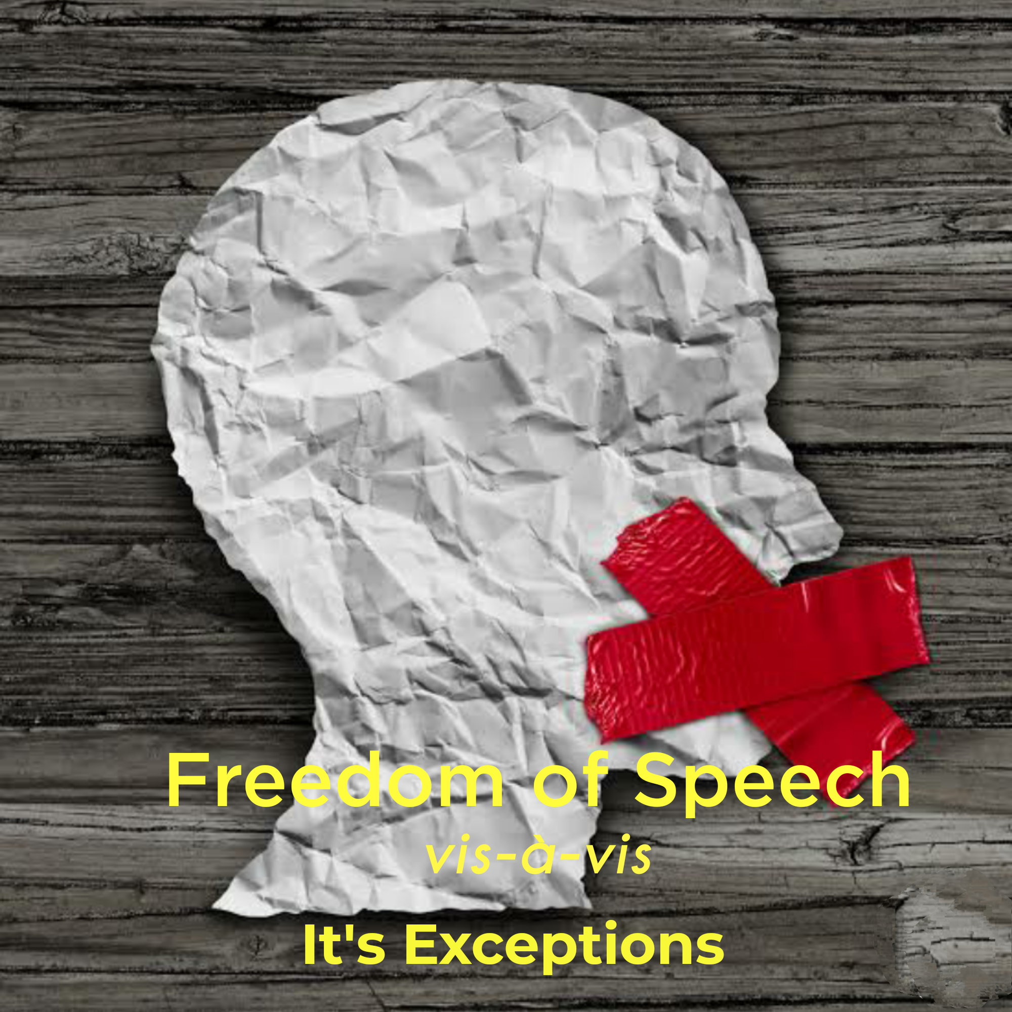 Freedom of Speech vis-à-vis It’s Exceptions